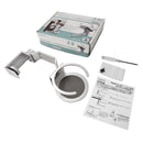 ヘッドフォンハンガー ドリンクホルダー付き シルバー