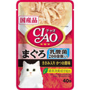 CIAOパウチ  乳酸菌入り まぐろ ささみ入りかつお節味