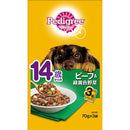 PWP9 ペディグリー 14歳から用 ビーフ&緑黄色野菜 70g×3袋