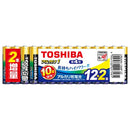 東芝 アルカリ電池 単4×12本+2本