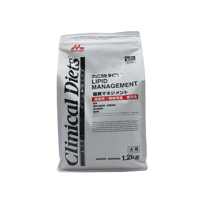 モリニュウ クリニカルダイエット リピッドマネジメント 1.2キロ✖️4セット 森乳サンワールド クリニカルダイエット脂質マネジメント犬用 1.2kg