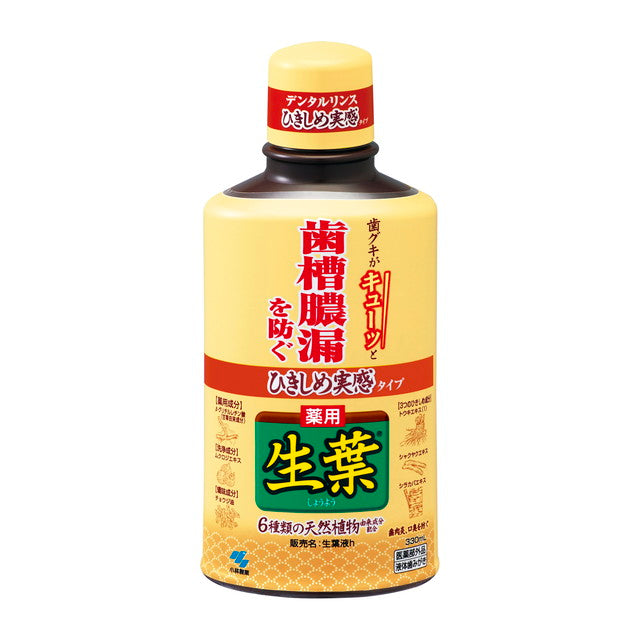 医薬部外品】ひきしめ生葉液 330ml