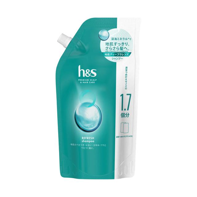 P&G h＆s リフレッシュ シャンプー 詰替 特大 550ml