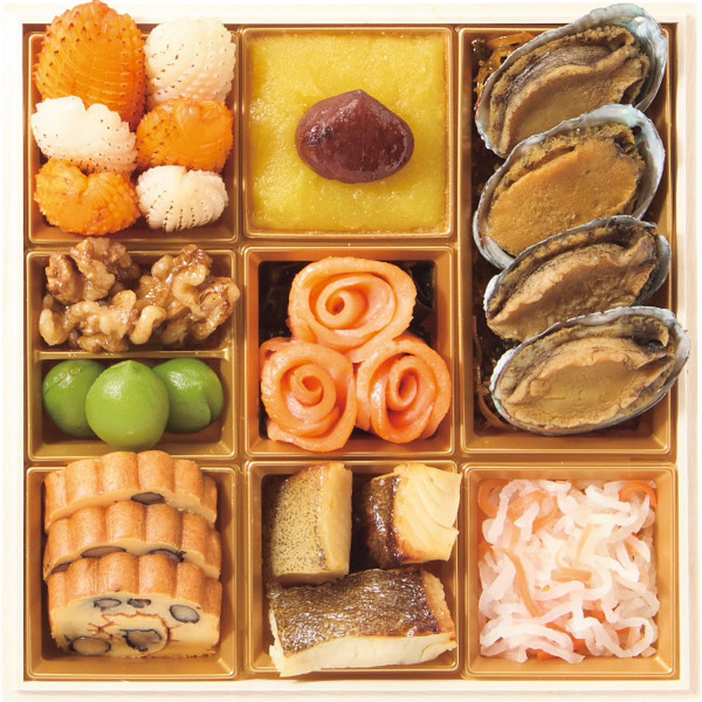 ‼️高級品‼️　道場六三郎　六三郎ごのみ　三段重箱 ◇【おせち限定】道場六三郎監修「ろくさん亭」和三段重おせち