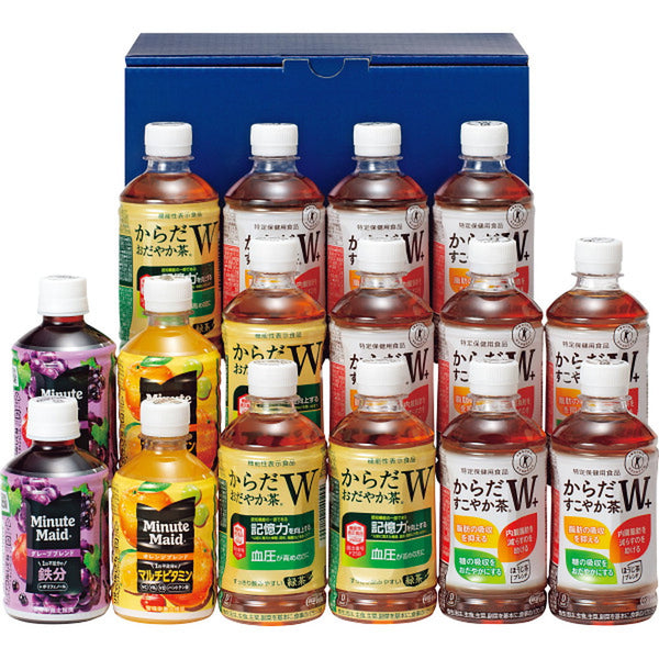 ◆【お歳暮限定】コカ・コーラ健康飲料詰合せ（16本）◇メーカー直送 ▼返品・キャンセル不可【他商品との同時購入不可】