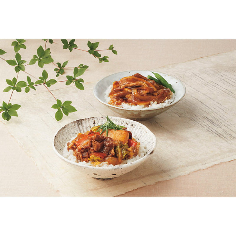 ◆【お歳暮限定】「賛否両論」 笠原流牛すき焼き丼＆豚丼の具ギフト◇メーカー直送 ▼返品・キャンセル不可【他商品との同時購入不可】
