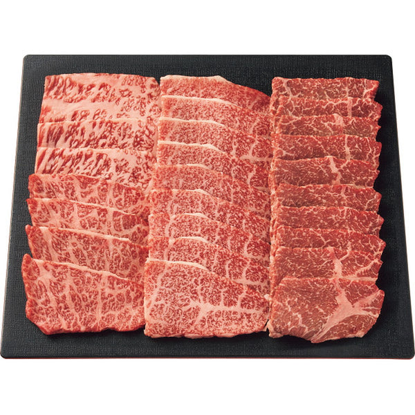◆【お歳暮限定】三田和牛 三部位 焼肉盛合せ（計470g）◇メーカー直送 ▼返品・キャンセル不可【他商品との同時購入不可】