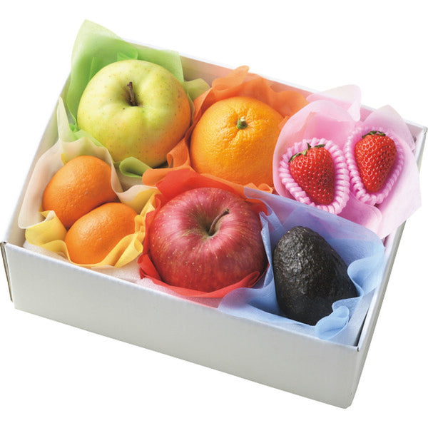 ◆【お歳暮限定】冬の果物6マス詰合せ（12月）◇メーカー直送 ▼返品・キャンセル不可【他商品との同時購入不可】