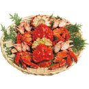 ◆【お歳暮限定】北海道産 花咲がにのボイルカット（2杯）◇メーカー直送 ▼返品・キャンセル不可【他商品との同時購入不可】