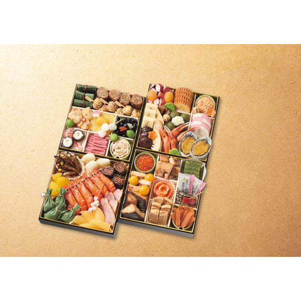 ◆【おせち限定】京菜味のむら 「朱雀」四段重◇ メーカー直送 ▼返品・キャンセル不可【他商品との同時購入不可】