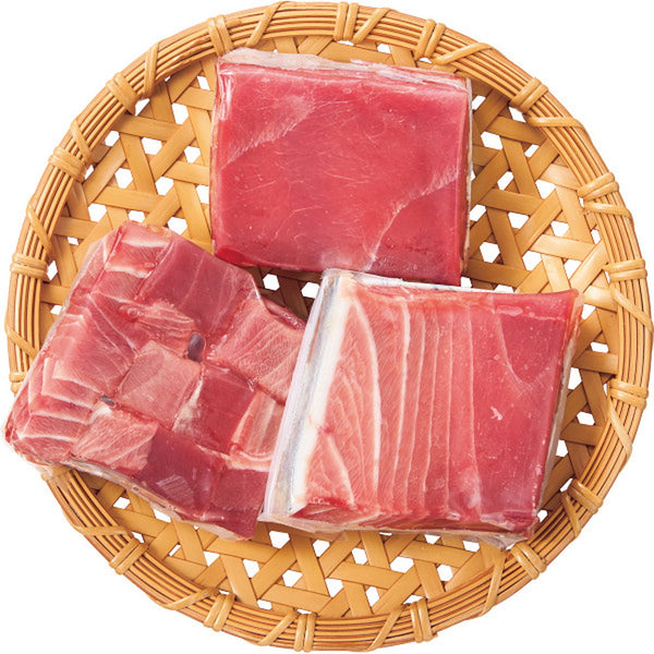 ◆【お歳暮限定】本マグロ3点セット◇メーカー直送 ▼返品・キャンセル不可【他商品との同時購入不可】