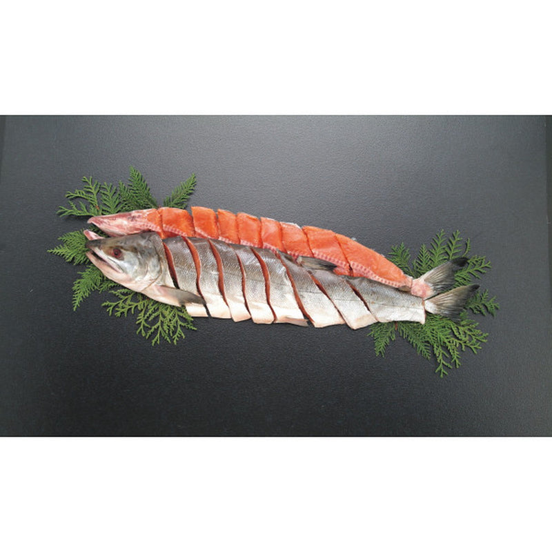 ◆【お歳暮限定】北海道産 新巻鮭姿切身（2.0kg）◇メーカー直送 ▼返品・キャンセル不可【他商品との同時購入不可】