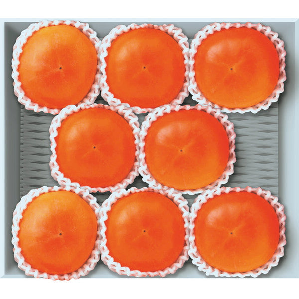 ◆【お歳暮限定】富有柿（8玉）◇メーカー直送 ▼返品・キャンセル不可【他商品との同時購入不可】