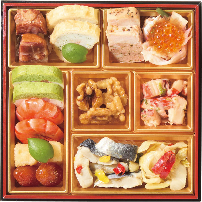 ◆【おせち限定】奥城崎シーサイドホテル二段重◇ メーカー直送 ▼返品・キャンセル不可【他商品との同時購入不可】