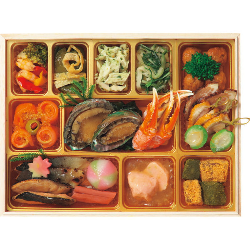 ◆【おせち限定】日本料理店 しち十二候 和風おせち「豊穣」三段重◇ メーカー直送 ▼返品・キャンセル不可【他商品との同時購入不可】