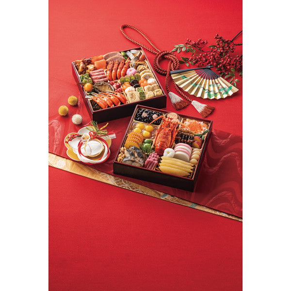 ◆【おせち限定】京風特大おせち【大納言】二段重◇ メーカー直送 ▼返品・キャンセル不可【他商品との同時購入不可】