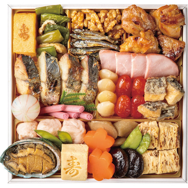 ◆【おせち限定】京風おせち【福禄寿】三段重◇ メーカー直送 ▼返品・キャンセル不可【他商品との同時購入不可】
