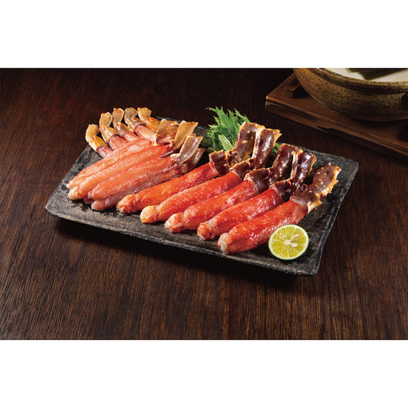 ◆【お歳暮限定】たらばがに・ずわいがにしゃぶしゃぶ用詰合せ◇メーカー直送 ▼返品・キャンセル不可【他商品との同時購入不可】