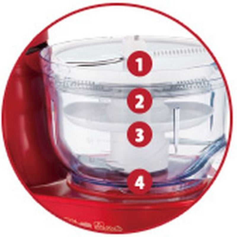 Tefal T-fal Mini Pro Ruby Red Plus MB601GJP