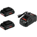 PROCORE18V4S2 ボッシュ バッテリー充電器セット 【直送品】 返品・キャンセル・他商品と同時購入は不可
