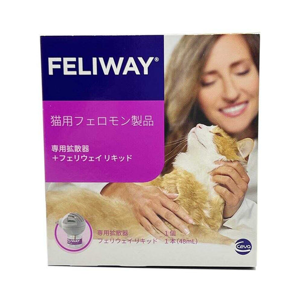 セバ・ジャパン 猫用 フェリウェイ 専用拡散器＋リキッド  専用拡散器1個＋リキッド48ml