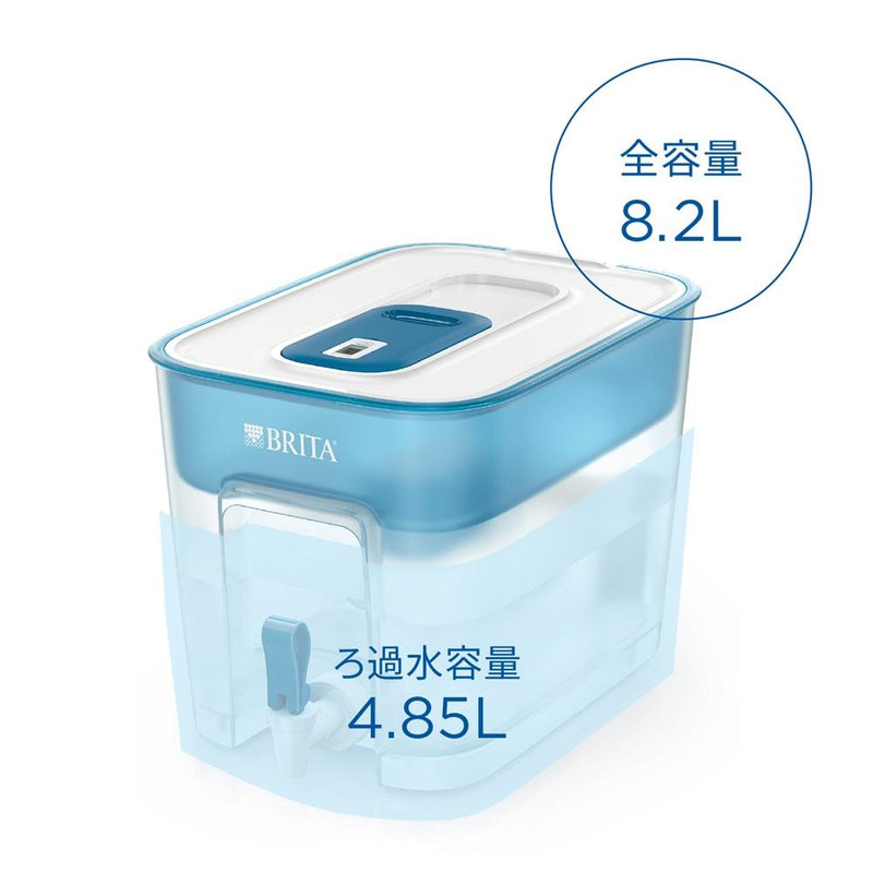 BRITA ブリタ フロー ベーシックブルー マクストラプロ付き 本体＋カートリッジ１個