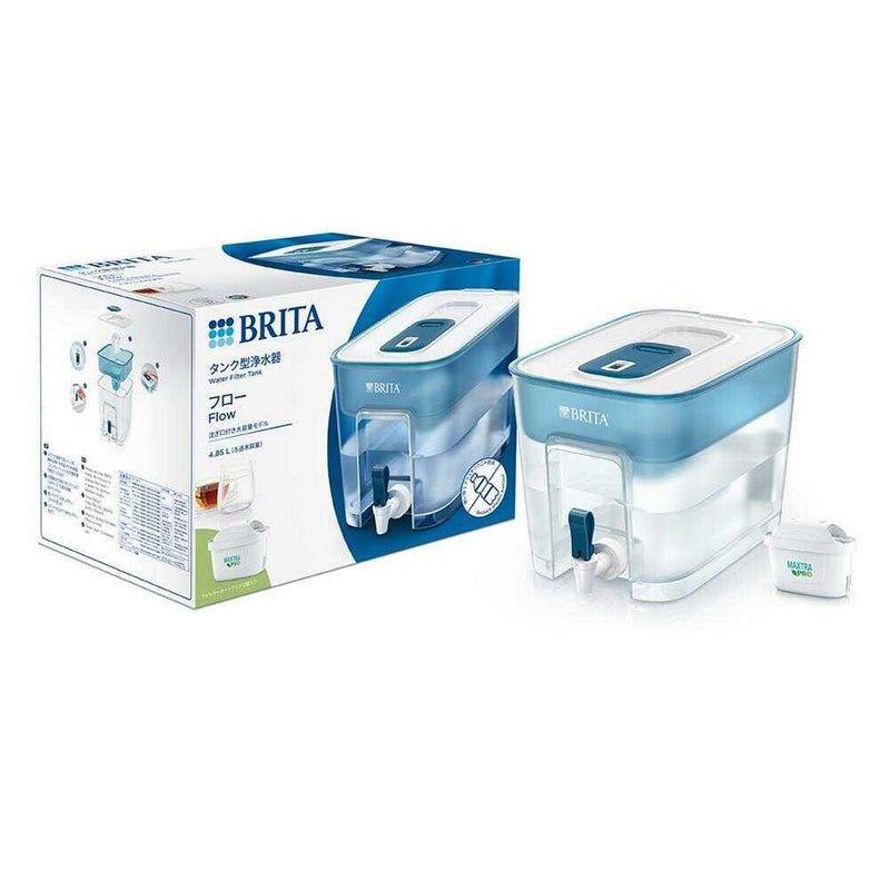 BRITA ブリタ フロー ベーシックブルー マクストラプロ付き 本体＋カートリッジ１個