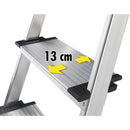 ハセガワ 上枠付踏台 L-80 7ステップ（17776） メーカー直送 ▼返品・キャンセル不可【他商品との同時購入不可】