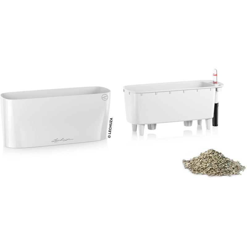 Lechuza 底面給水プランター デルタ10 土容量2L メーカー直送 ▼返品・キャンセル不可【他商品との同時購入不可】