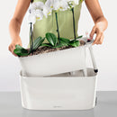 Lechuza 底面給水プランター デルタ20 土容量5L メーカー直送 ▼返品・キャンセル不可【他商品との同時購入不可】