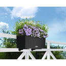 Lechuza フェンス取付用フック ホワイト 2個入り メーカー直送 ▼返品・キャンセル不可【他商品との同時購入不可】