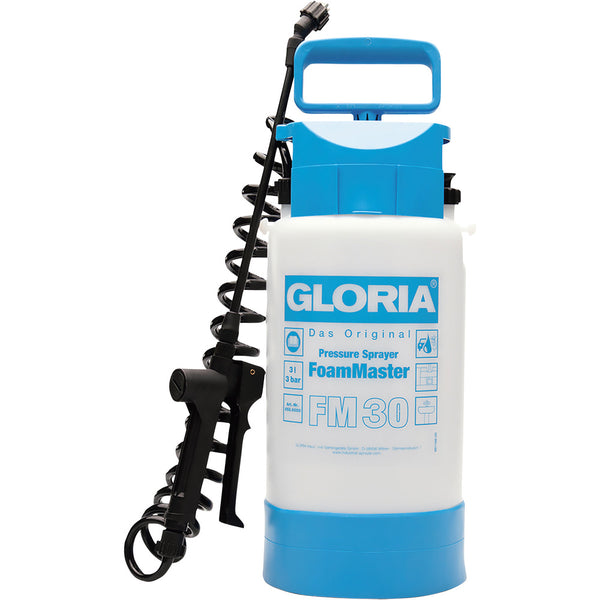 GLORIA 蓄圧式泡洗浄機 FM30 メーカー直送 ▼返品・キャンセル不可【他商品との同時購入不可】