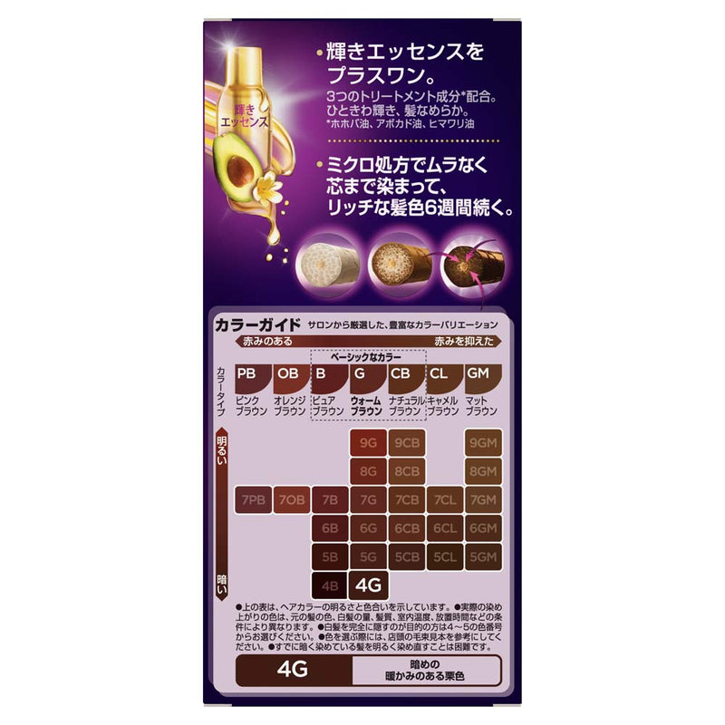 【医薬部外品】ウエラトーン2＋1 クリーム 4G ダークウォームブラウン 60g+60g+7.3ml