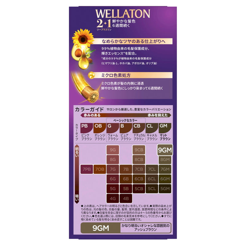 HFC Prestige Japan Wellatone 2+1 cream type 9GMA agent 60g B agent 60g essence 7.3ml