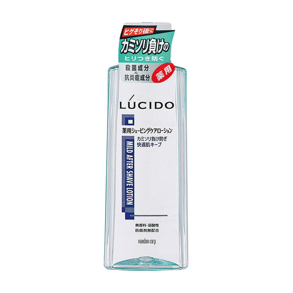 [医药部外品] Lucido 药用化妆水（防止剃须）140ml