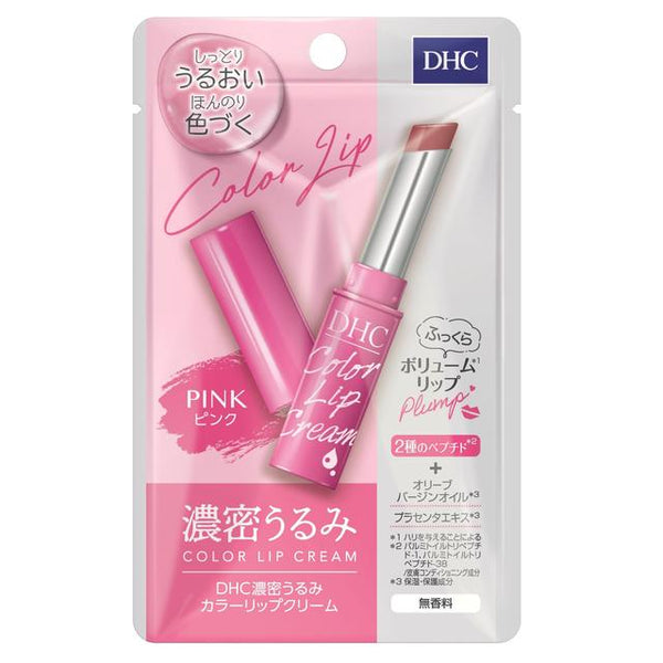 DHC Dense Urumi Color Lip Cream N Pink No Fragrance 1.5g