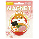 東洋ケース ジャパニーズカルチャーマグネット柴犬 ラーメン 1個