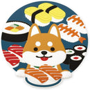 東洋ケース ジャパニーズカルチャーマグネット柴犬 お寿司 1個
