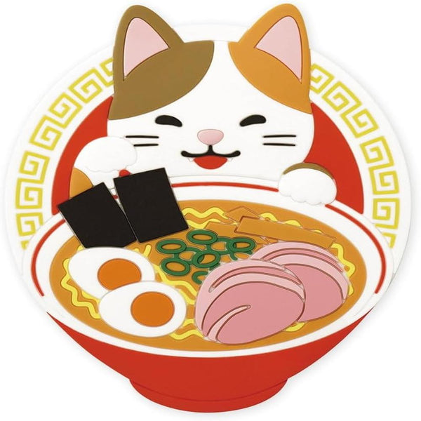 東洋ケース ジャパニーズカルチャーマグネット三毛猫 ラーメン