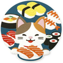 東洋ケース ジャパニーズカルチャーマグネット三毛猫 お寿司 1個