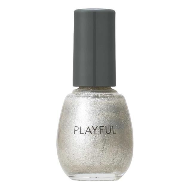 Dear Laura Playful Update Nail pun-14 Sparkle Silver 10ml