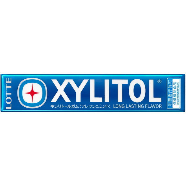 ◆Lotte xylitol gum fresh mint 14 grains