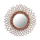 ウィッカーミラー S ブラウン 11642 【直送品】 返品・キャンセル・他商品と同時購入は不可