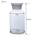 メディシンボトル ガラス瓶 W5000 【直送品】 返品・キャンセル・他商品と同時購入は不可