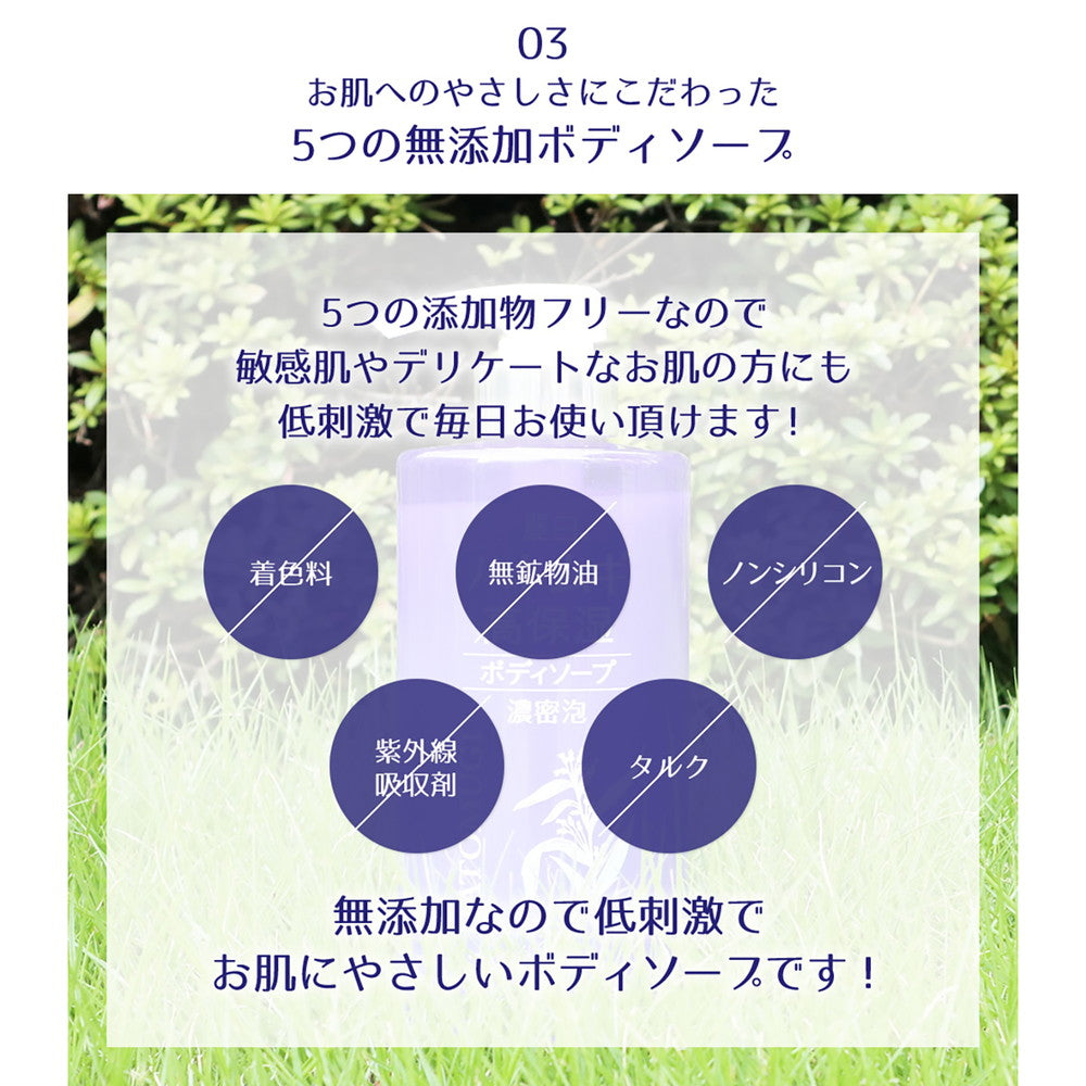 麗白 ハトムギ 高保湿ボディソープ 600ml