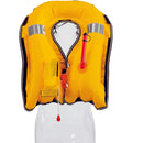 手動膨張式ショルダータイプ 小型船舶用ライフジャケット レッド メーカー直送 ▼返品・キャンセル不可【他商品との同時購入不可】