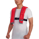 手動膨張式ショルダータイプ 小型船舶用ライフジャケット ブルー メーカー直送 ▼返品・キャンセル不可【他商品との同時購入不可】