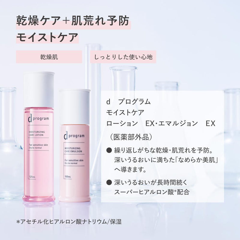 資生堂 d プログラム モイストケア セット EX 18ml+18ml