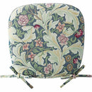 ダイニングシートクッション 45×43cm LN1714 ブルーグリーン 【直送品】 返品・キャンセル・他商品と同時購入は不可