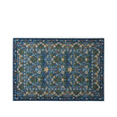 イチゴドロボウ ラグ 約140×200cm KF1709 B ブルー 【直送品】 返品・キャンセル・他商品と同時購入は不可